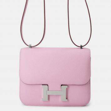 Pre Owned حقيبة هيرمس كونستانس 3 ميروار ماوف سيلفستر إيبسوم حجم صغير