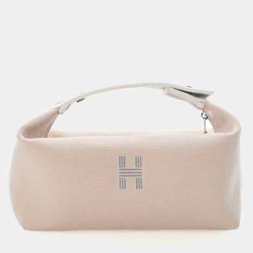 مملوكة مسبقًا Hermes Canvas Large Bride-a-Brac Case