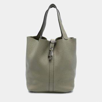 Pre Owned Hermes Sauge Clemence Picotin Lock 22