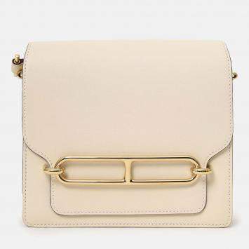 Pre Owned Hermes 2021 Nata Swift Leather Roulis 18 Crossbody