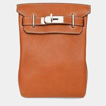 Pre Owned حقيبة ظهر هيرمس 2022 بارينيا جلد هاك أ دوس بي إم