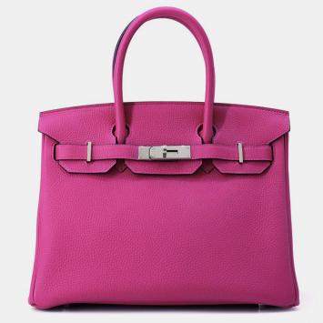 مملوكة مسبقًا Hermes Birkin Rose Purple Togo Leather Size 30