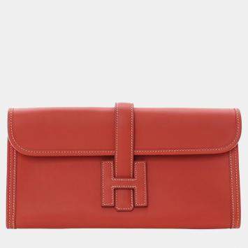 Pre Owned محفظة هيرمس جيج إيلان سويفت سانجوين 29