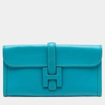 Pre Owned Hermes Blue Swift Jige Elan 29