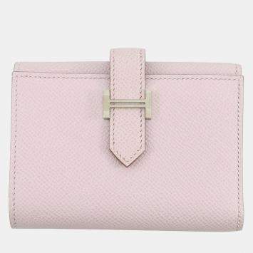 Pre Owned Hermes Bean Combine Mauve Pail Epsom