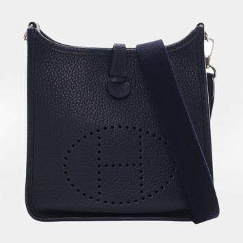 Pre Owned هيرمس توغو أزرق إيفلين 16 تي بي إم