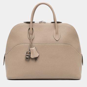 Pre Owned Hermes Brown Togo Bolide 35