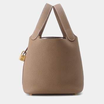 مملوكة مسبقًا حقيبة هيرمس بيكوتين لوك 18 جلد توريلون كليمونس إيتوب