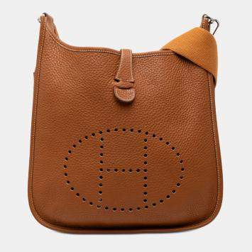 مملوكة مسبقًا Hermes Brown Clemence Evelyne II 29