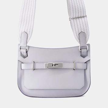 مملوكة مسبقًا Hermes Jypsiere Green Pantan Swift Leather Size Mini