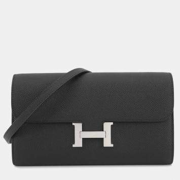 مملوكة مسبقًا Hermes Constance To Go Black Epsom