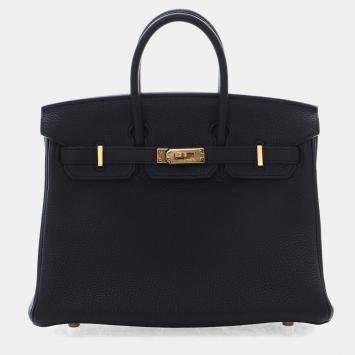 مملوكة مسبقًا Hermes Noir Togo Birkin 25
