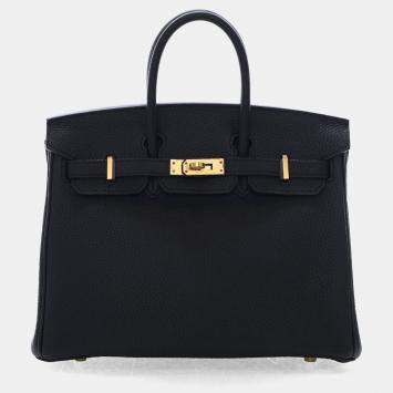 مملوكة مسبقًا Hermes Noir Togo Birkin 25