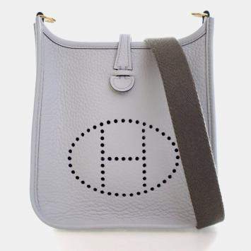 مملوكة مسبقًا حقيبة هيرمس إيفلين تي بي إم 16 كليمونس بلو بال