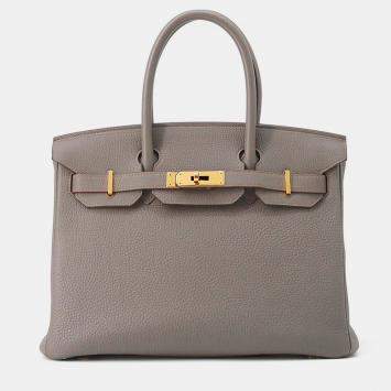 Pre Owned حقيبة هيرمس بيركين 30 جلد توغو إيتان 