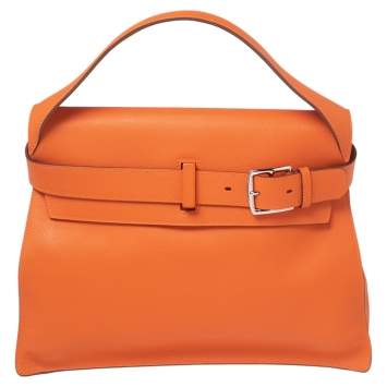 مملوكة مسبقًا Hermes Orange Evercolor Leather Etribelt Bag