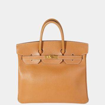 Pre Owned Hermes Natural Ardennes HAC Birkin 32 GHW
