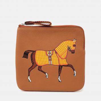 Pre Owned Hermes Carre Pocket Pouch (D) bag