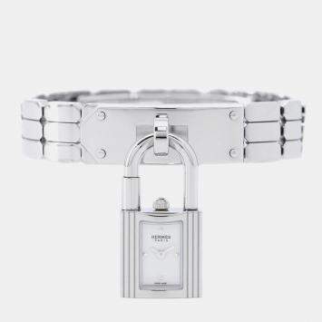 Hermes Kelly KE4.110 Quartz White Stainless Steel Women's Wristwatch 16 mm