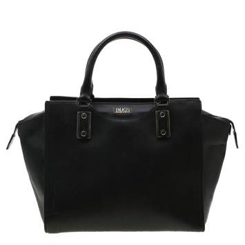 Pre Owned Hugo Boss Black Leather Maika Tote