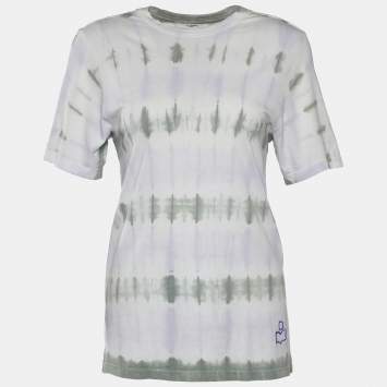 Pre Owned Isabel Marant Etoile Jersey Tie & Dye Dena T-Shirt XS