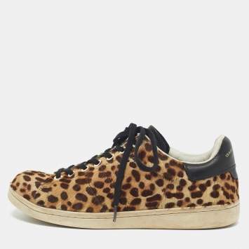 Isabel Marant Multicolor Suede And Python Embossed Leather