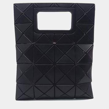 Pre Owned Issey Miyake Black Mesh and PVC Bao Bao Tote bag