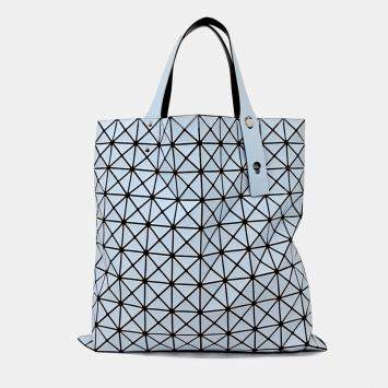 Pre Owned Issey Miyake Blue Fabric Bao Bao Tote Bag