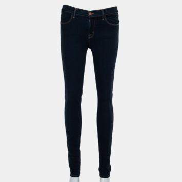 Pre Owned J Brand Navy Blue Denim Super Skinny Metropol Jeans M