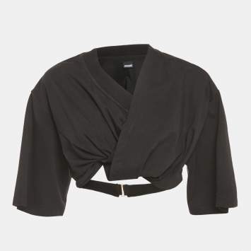 Pre Owned Jacquemus Black Lo Bahia Court Cotton T-Shirt M