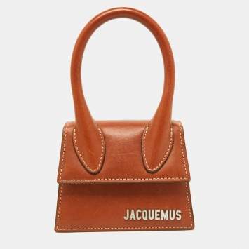 Pre Owned Jacquemus Brown Leather Le Chiquito Mini Bag