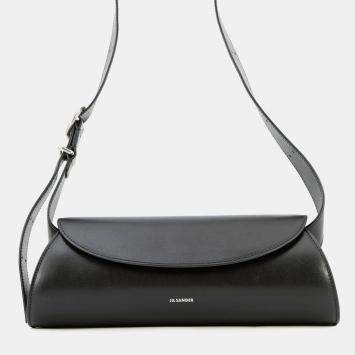 مملوكة مسبقًا حذاء جل ساندير كانولي جلد عجل أسود صغير