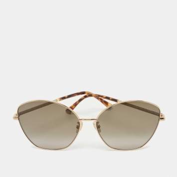 Pre Owned Jimmy Choo Brown Gradient 06JHA Marilia Cat Eye Sunglasses