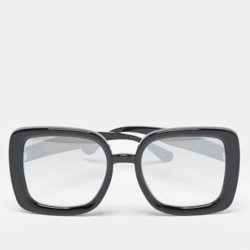 Pre Owned Jimmy Choo Black Gradient CAIT/S NS8 Frame Square Sunglasses