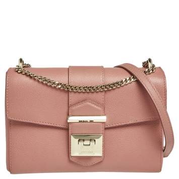 مملوكة مسبقًا Jimmy Choo Pink Leather XB Marianne Shoulder Bag
