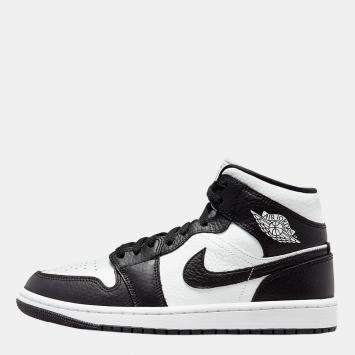 Pre Owned WMNS Jordan 1 Mid Split Black White US 8.5W (EU 40)