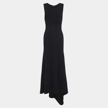 Pre Owned Joseph Rayon Midi Dress L