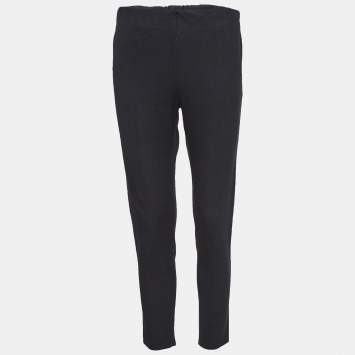 Pre Owned Joseph Nitro Black Stretch Gabardine Pants M 