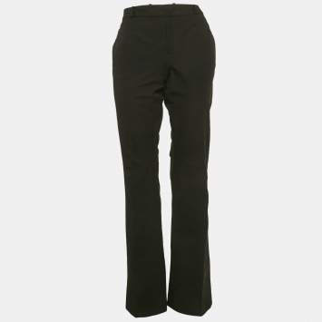 Joseph Black Gabardine Wide Leg New Rocket Trousers L