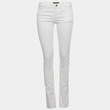 Pre Owned Joseph White Denim Erevan Jeans M Waist 29"