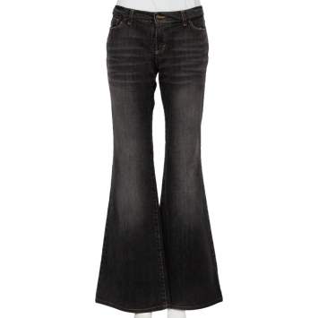 Pre Owned Just Cavalli Charcoal Grey Denim Bootcut Jeans M