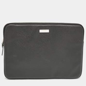 Kate Spade Black PU Leather Laptop Case   