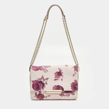 مملوكة مسبقًا Kate Spade Emerson Place Roses Pink Leather Shoulder Bag