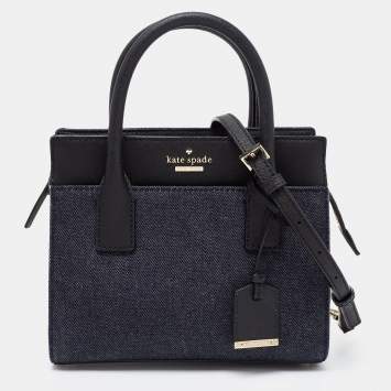 Pre Owned Kate Spade Tri Color Leather Cameron Street Candace Tote