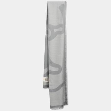 Kenzo Grey Wool Stole