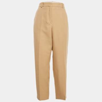 Kenzo Beige Gabardine Trousers M