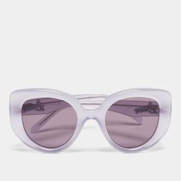 Pre Owned Loewe Lilac LW401001 Curvy Butterfly Sunglasses