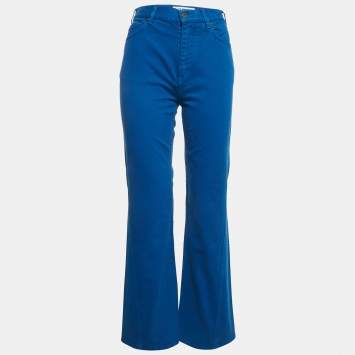 Loewe Blue Denim Twisted Leg Jeans M Waist 27"