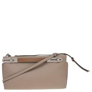 Pre Owned Loewe Beige/Brown Leather Small Missy Shoulder Bag