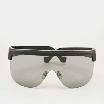 Pre Owned نظارة شمسية لويفي LW40034U درع واقي عرض إطار-D سوداء